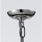 IL31102 Aston 3 Light Chrome Ceiling Lantern