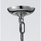 IL31104 Aston 6 Light Chrome Ceiling Lantern