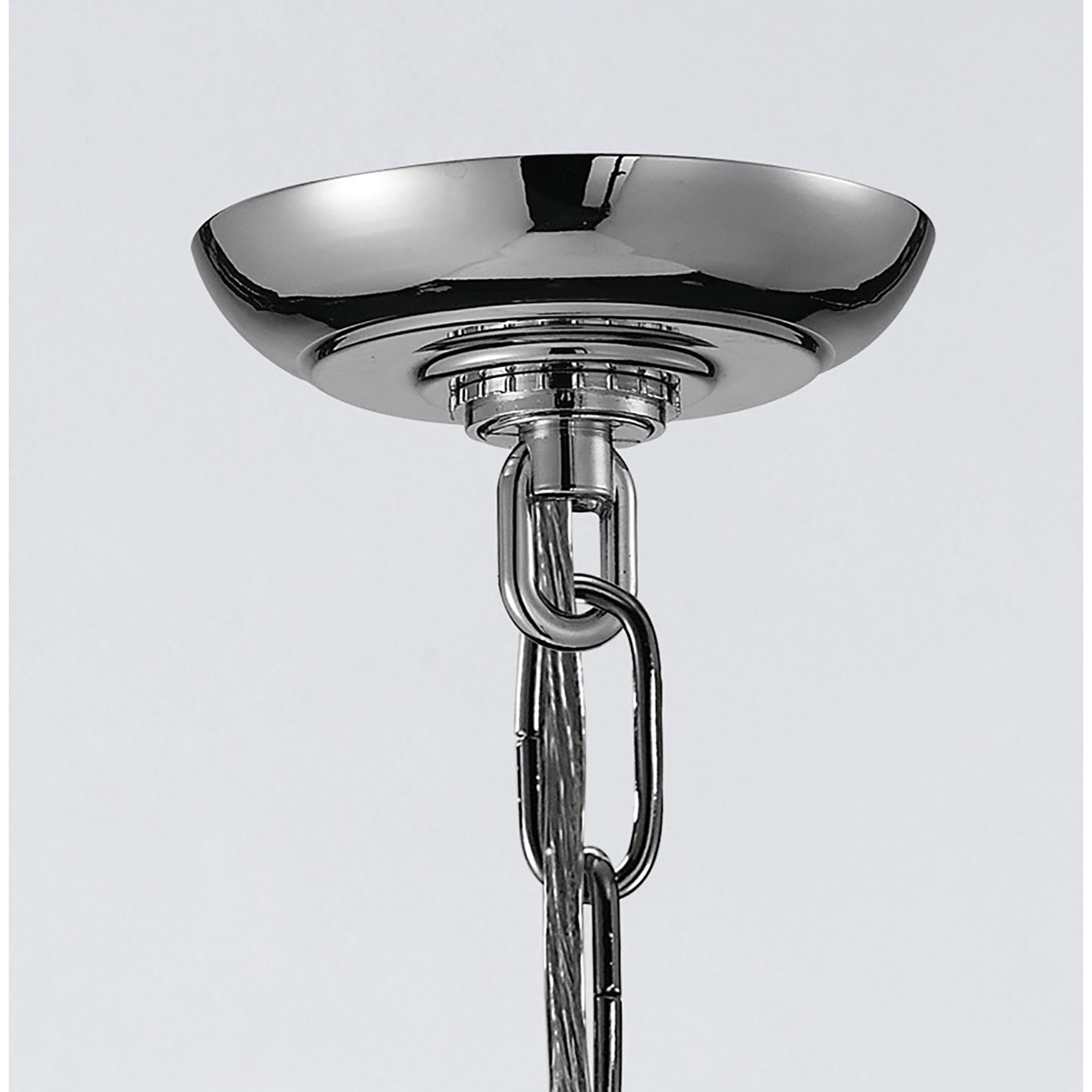 IL31104 Aston 6 Light Chrome Ceiling Lantern