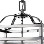 IL31104 Aston 6 Light Chrome Ceiling Lantern
