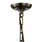 IL31113 Aston 4 Light Antique Brass Ceiling Lantern