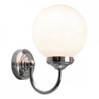 BAR0750 Barclay Chrome Bathroom Wall Light IP44 Rated