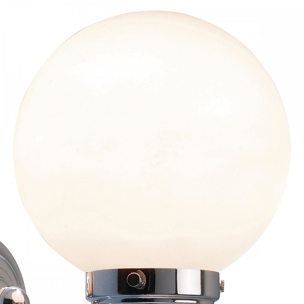 BAR0750 Barclay Chrome Bathroom Wall Light IP44 Rated