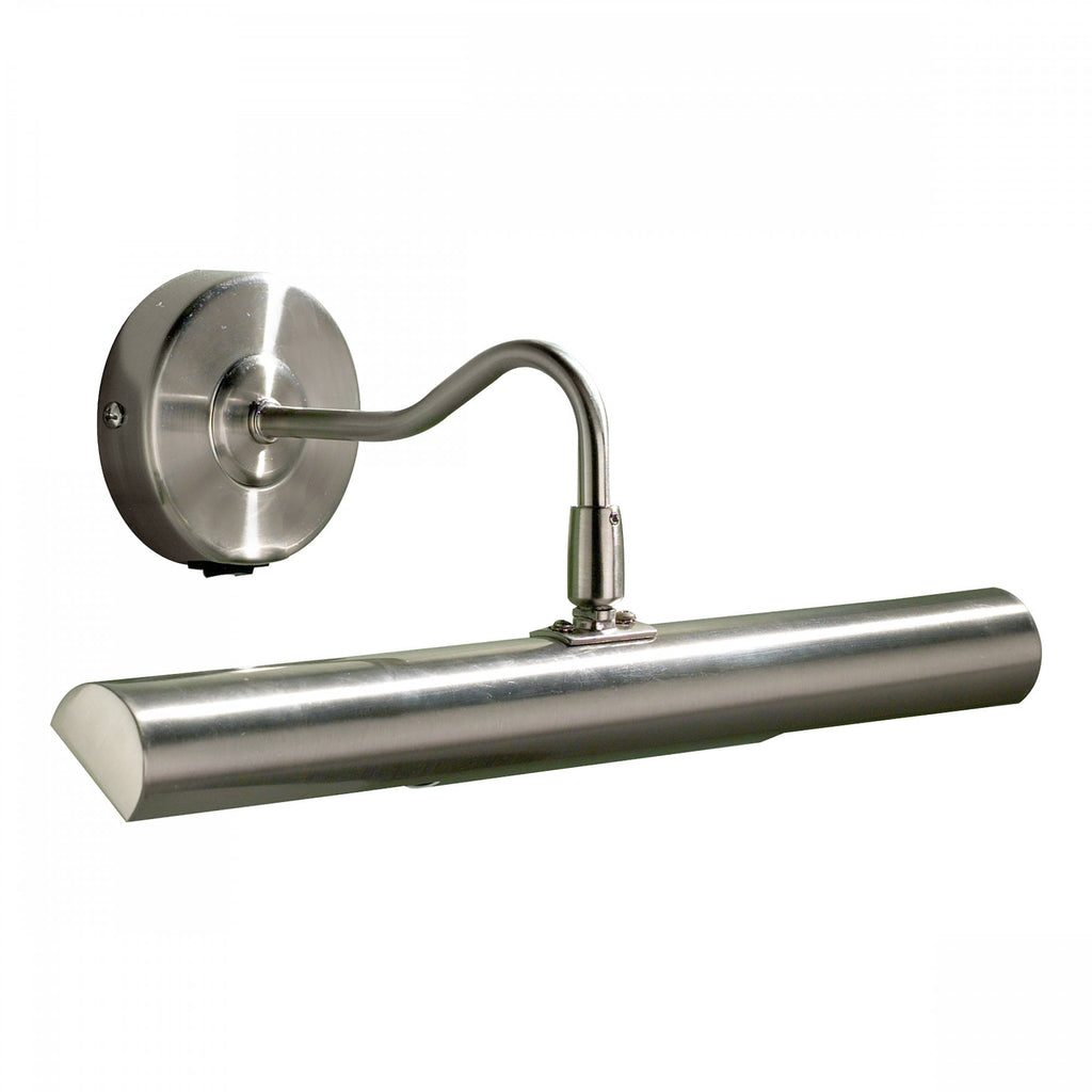 Onedin Adjustable Picture Light In Satin Chrome Finish ONE6746