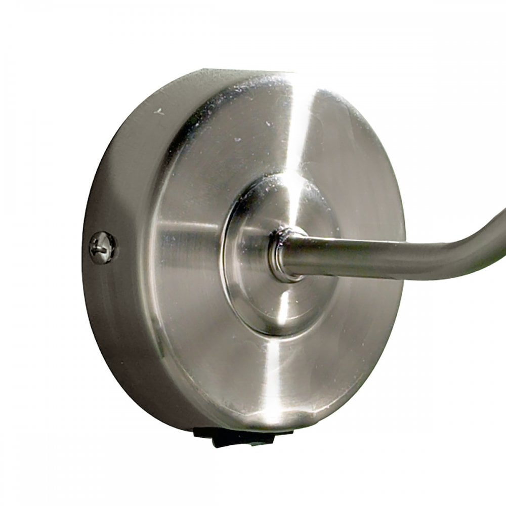 Onedin Adjustable Picture Light In Satin Chrome Finish ONE6746
