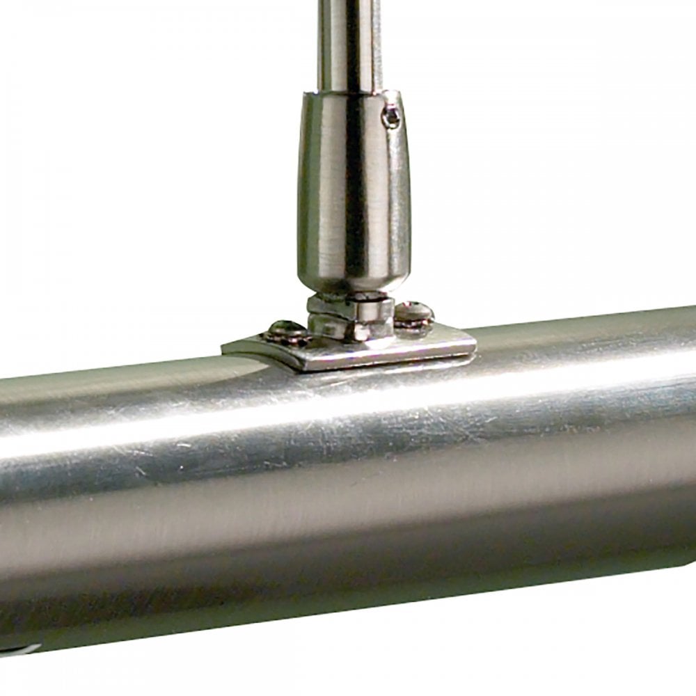 Onedin Adjustable Picture Light In Satin Chrome Finish ONE6746