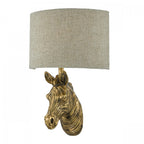 Abby Elegant Wall Light Complete With Natural Linen Shade ABB0735