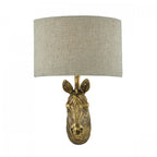 Abby Elegant Wall Light Complete With Natural Linen Shade ABB0735