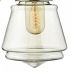 Curtis Vintage Wall Light With Champagne Glass Shade CUR0775