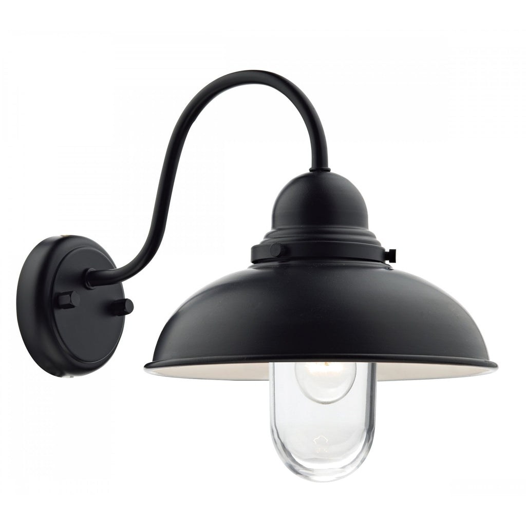 Dynamo Outdoor Wall Light In Black Finish IP44 DYN0722