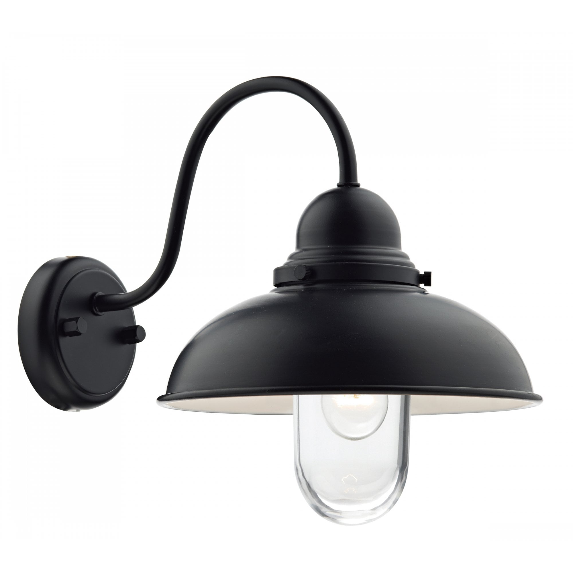 Dynamo Outdoor Wall Light In Black Finish IP44 DYN0722