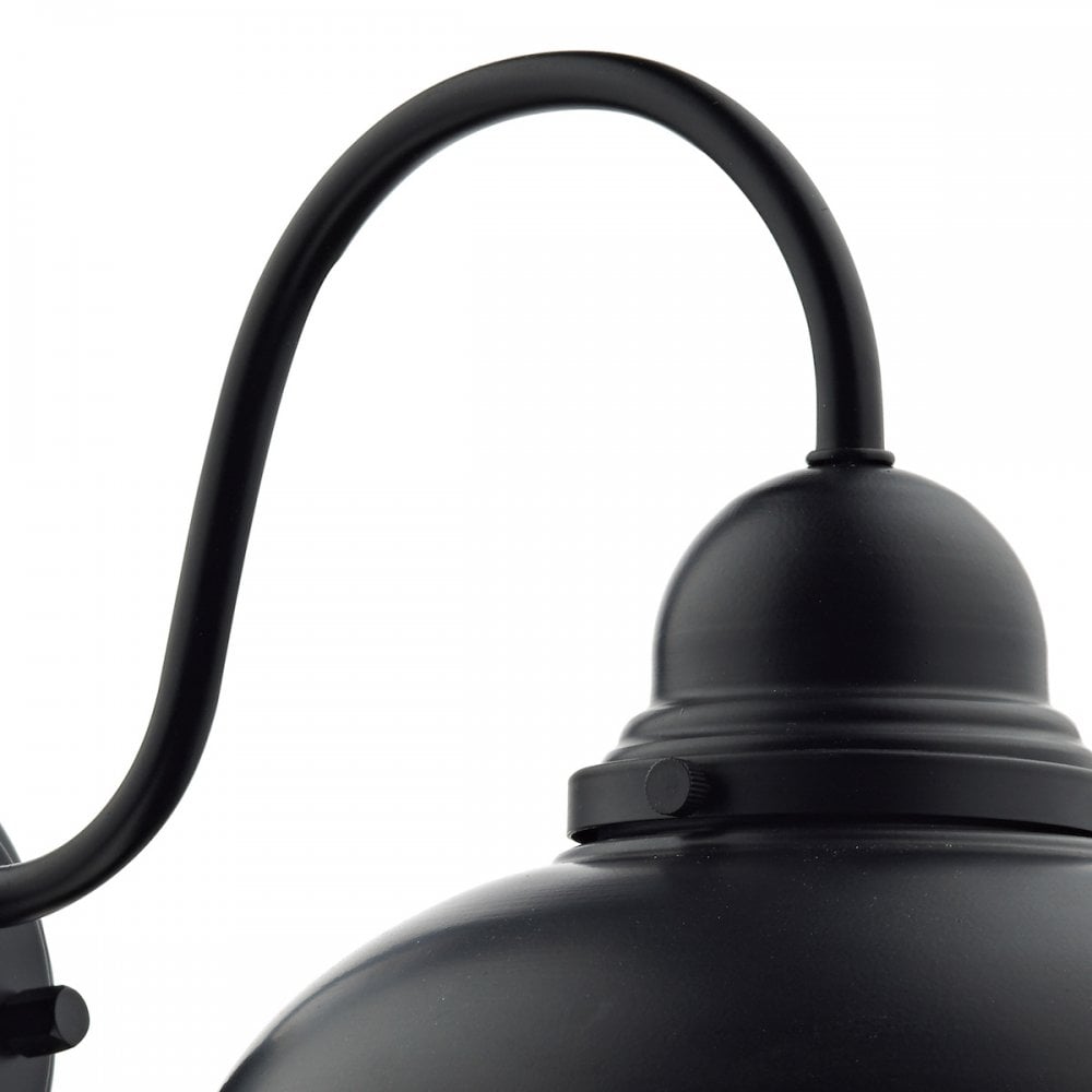 Dynamo Outdoor Wall Light In Black Finish IP44 DYN0722