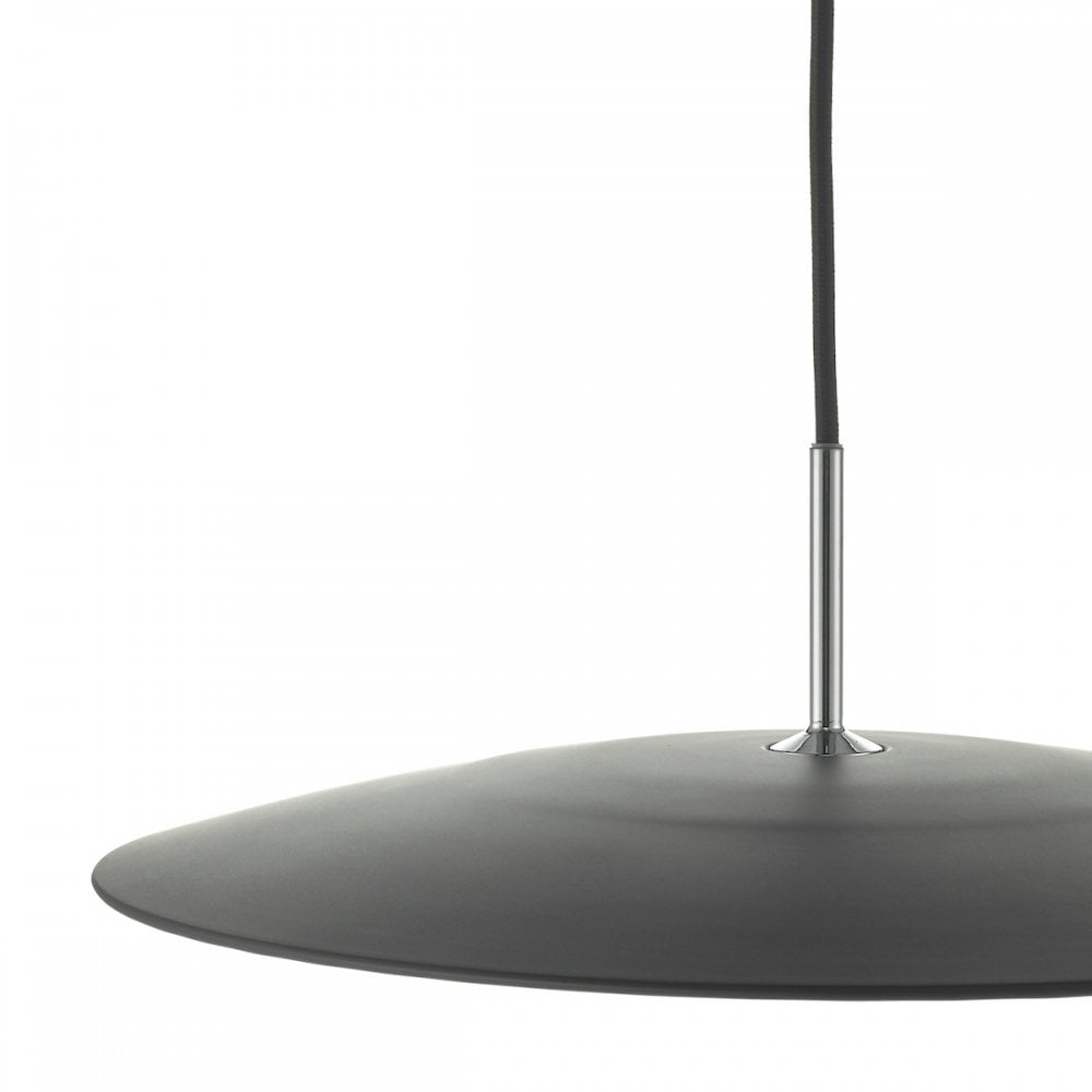 Enoch Modern LED Ceiling Pendant Light In Black Finish ENO0122