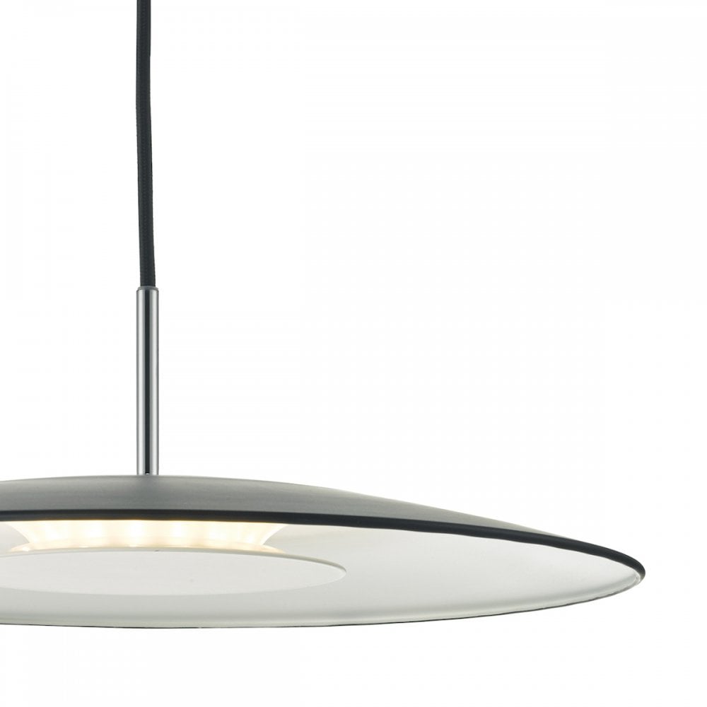 Enoch Modern LED Ceiling Pendant Light In Black Finish ENO0122