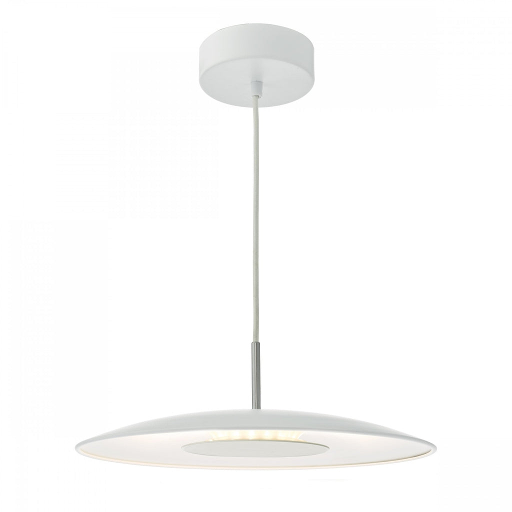 Enoch Modern LED Ceiling Pendant Light In White Finish ENO012
