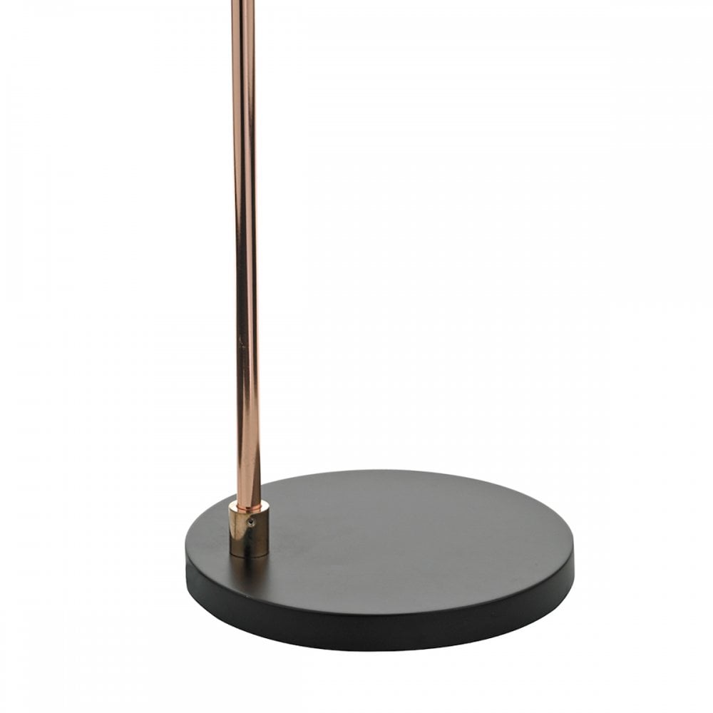 Frederick Modern Floor Lamp In Black And Copper Finish FRE4922