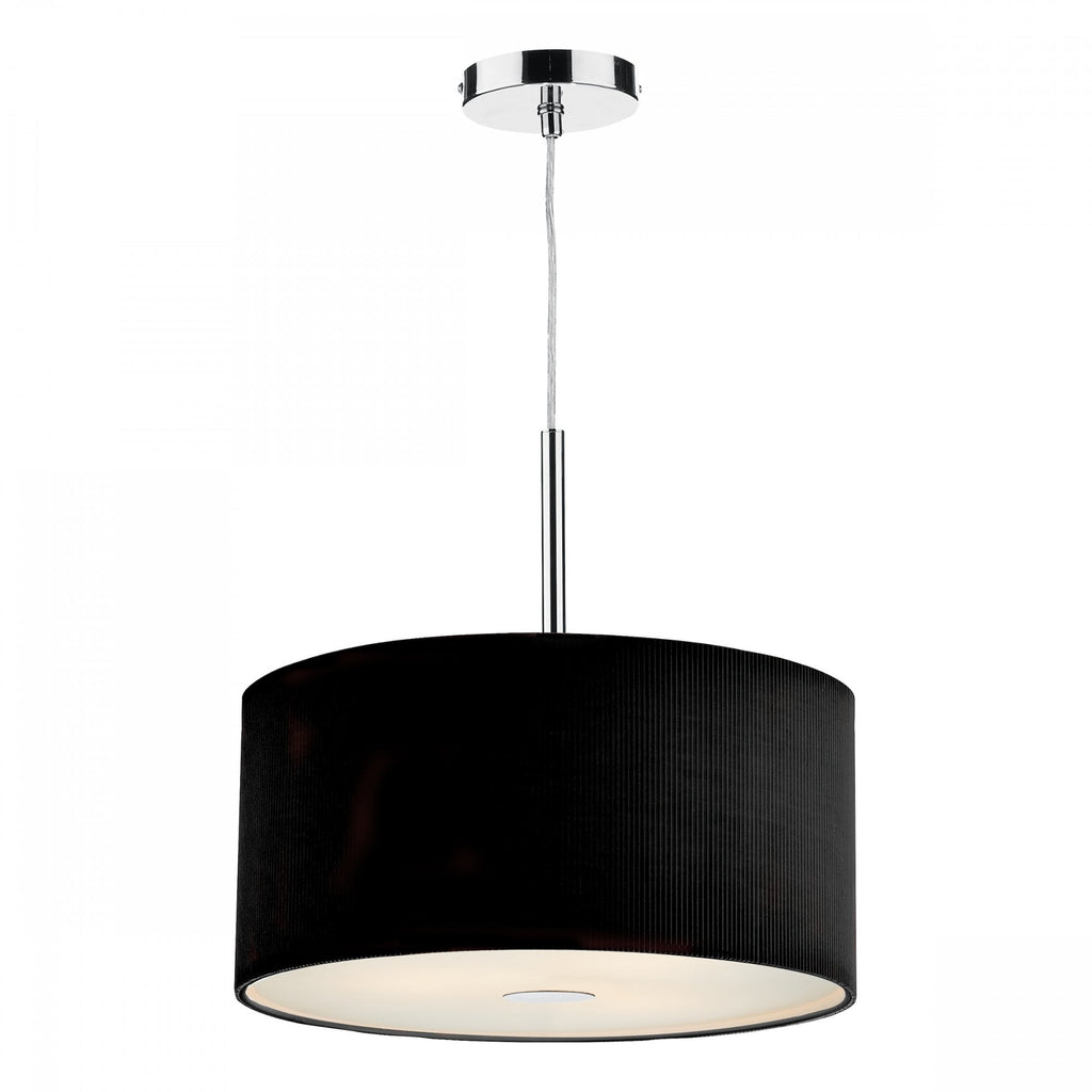 ZAR1022 Zaragoza Small Black Ceiling Pendant