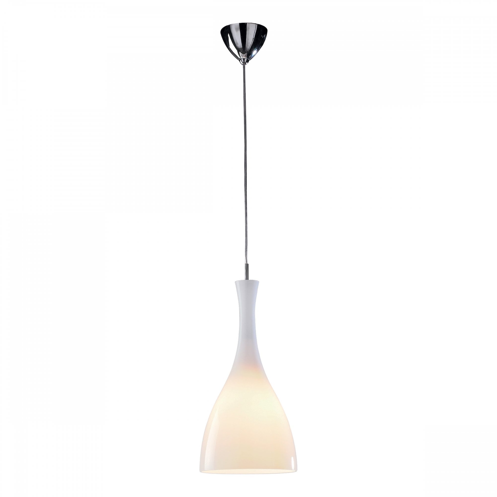TON862 Tone White Glass Pendant