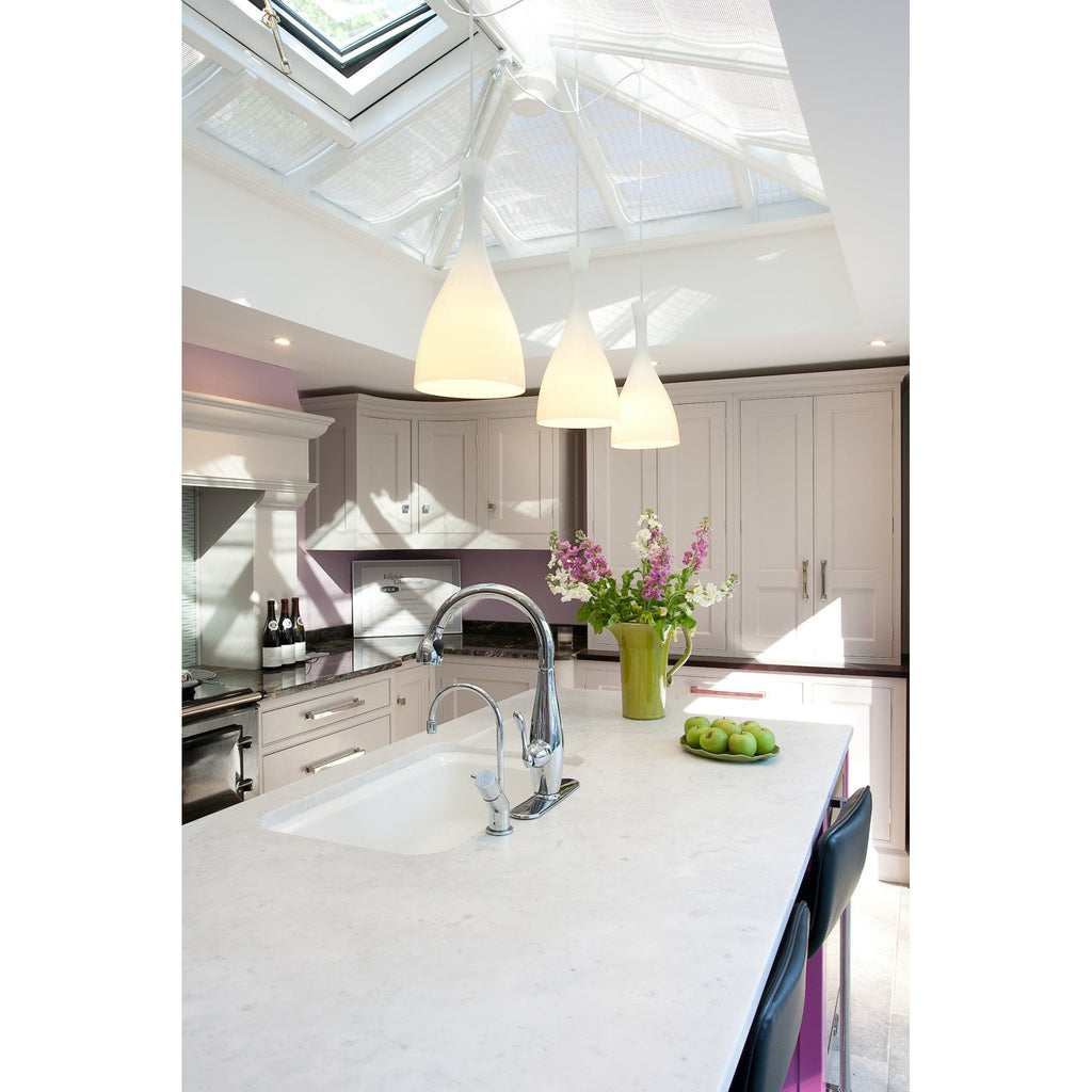 TON862 Tone White Glass Pendant
