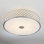 Civic Large Flush Ceiling Light in Chrome Finish CIV5050