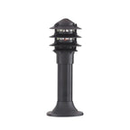 1075-450 Black Outdoor 4500 Bollard Post Light