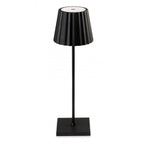 Koko Modern Exterior LED Table Lamp In Black Finish IP54 3861BK