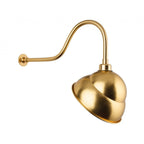 9" Exterior Sign Light In Brass 1051BR