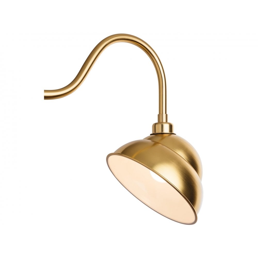 9" Exterior Sign Light In Brass 1051BR