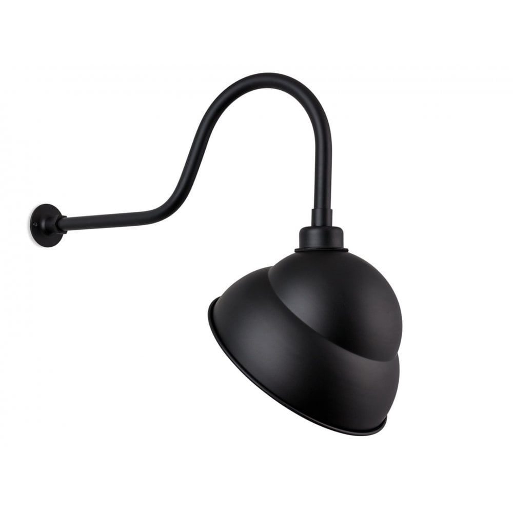 9" Exterior Sign Light In Black 1051BK