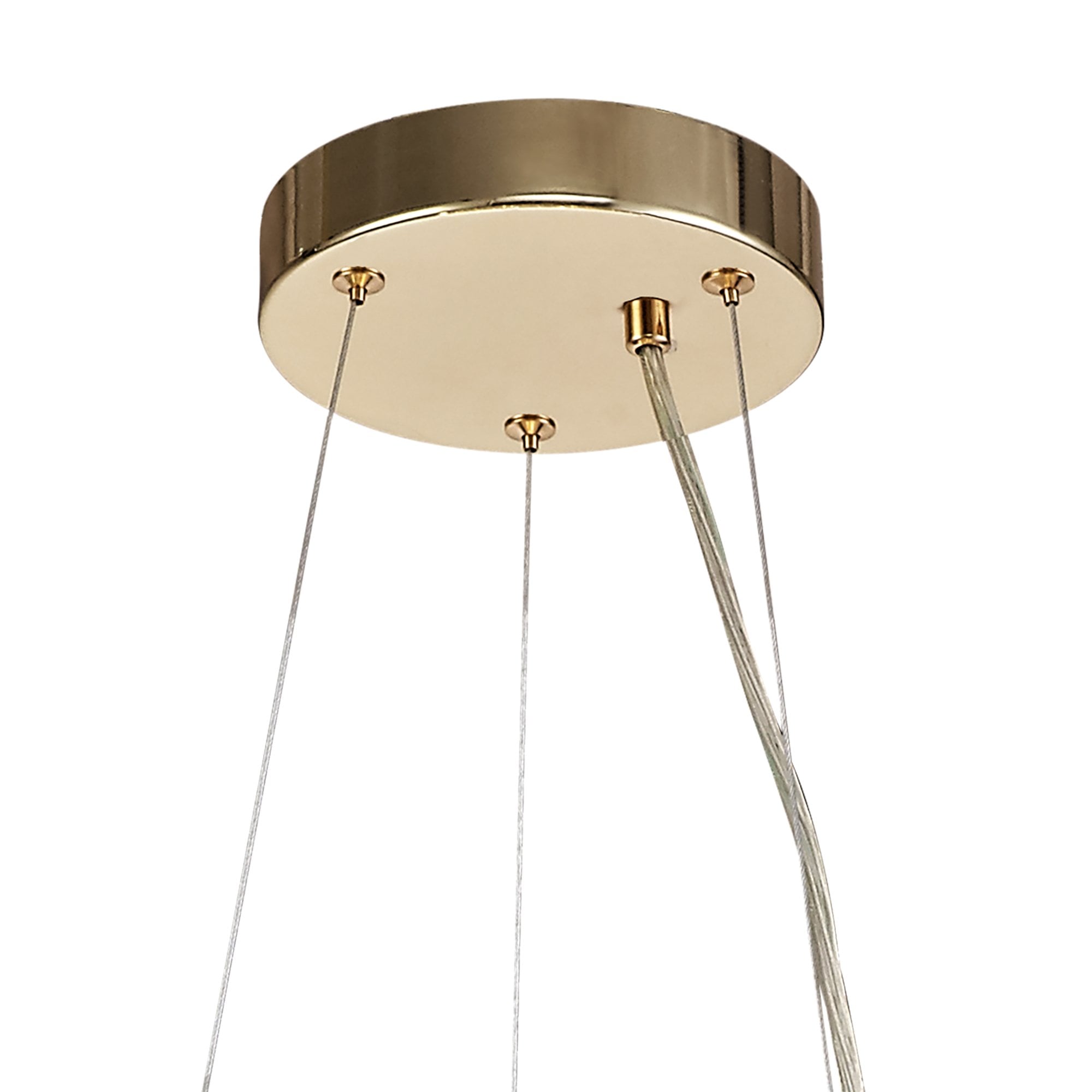 Fusion Stunning 12 Light Ceiling Pendant Light in French Gold Finish