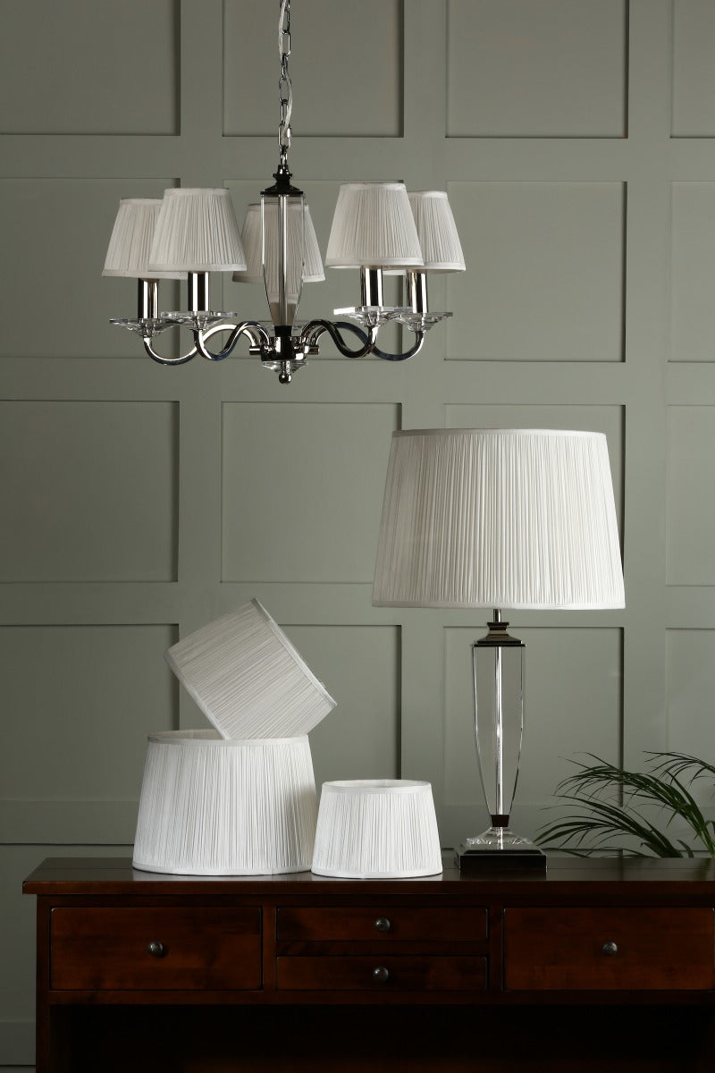 Laura Ashley Hemsley Silk Shade Cream 40.5cm/16 inch LA3756063-Q