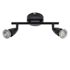 Amalfi Two Bar Spotlight in Black Finish 101329