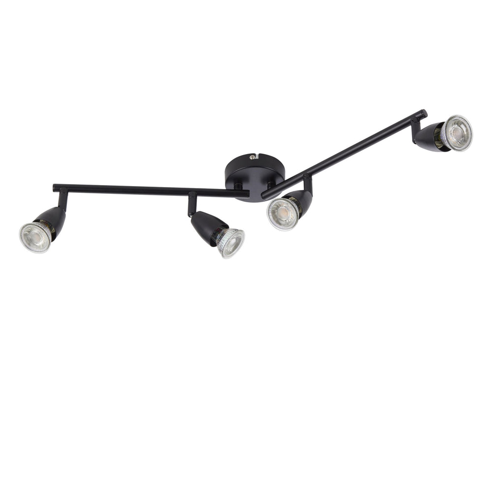 Amalfi Four Bar Spotlight in Black Finish 101331