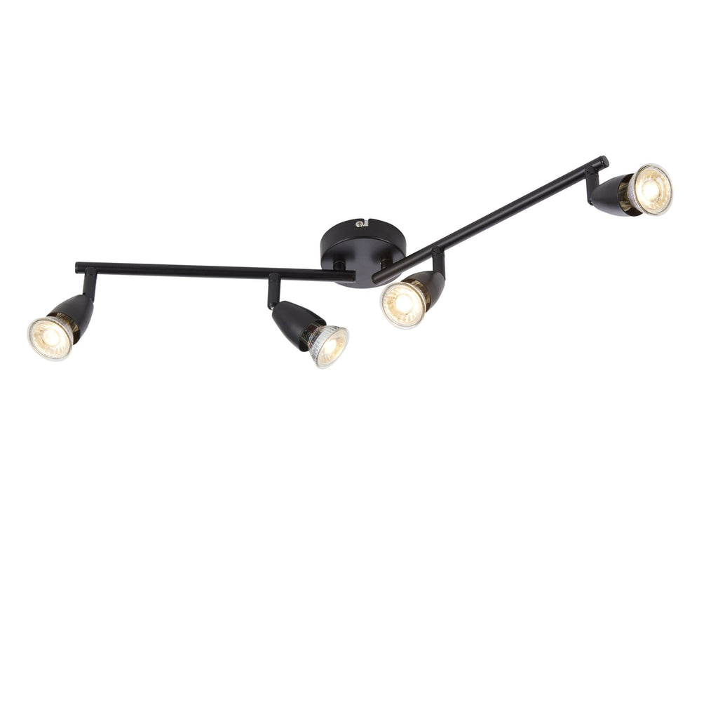 Amalfi Four Bar Spotlight in Black Finish 101331
