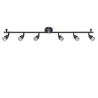 Amalfi Six Bar Spotlight in Black Finish 101332