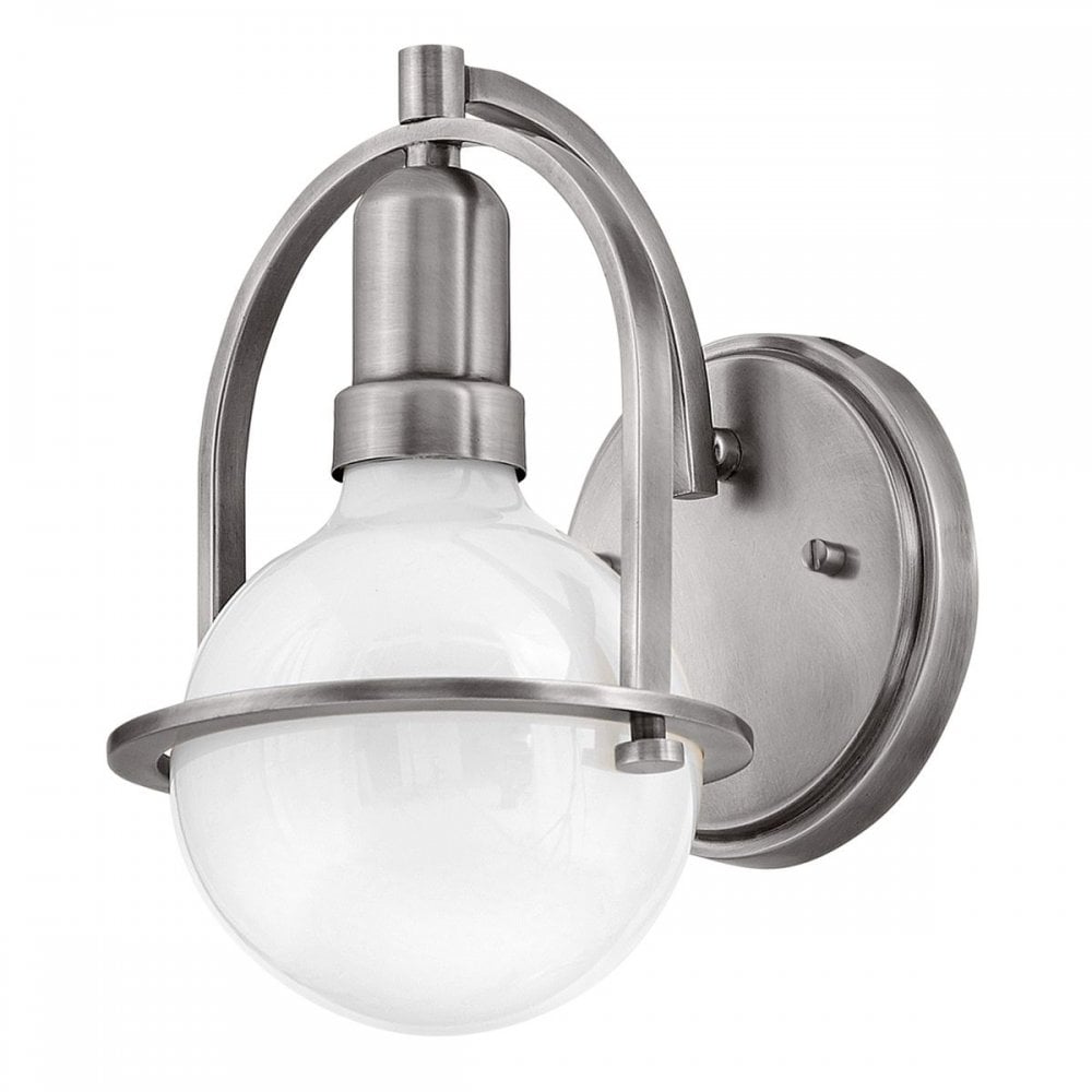 Somerset Wall Light In Brushed Nickel QN-SOMERSET1-BN