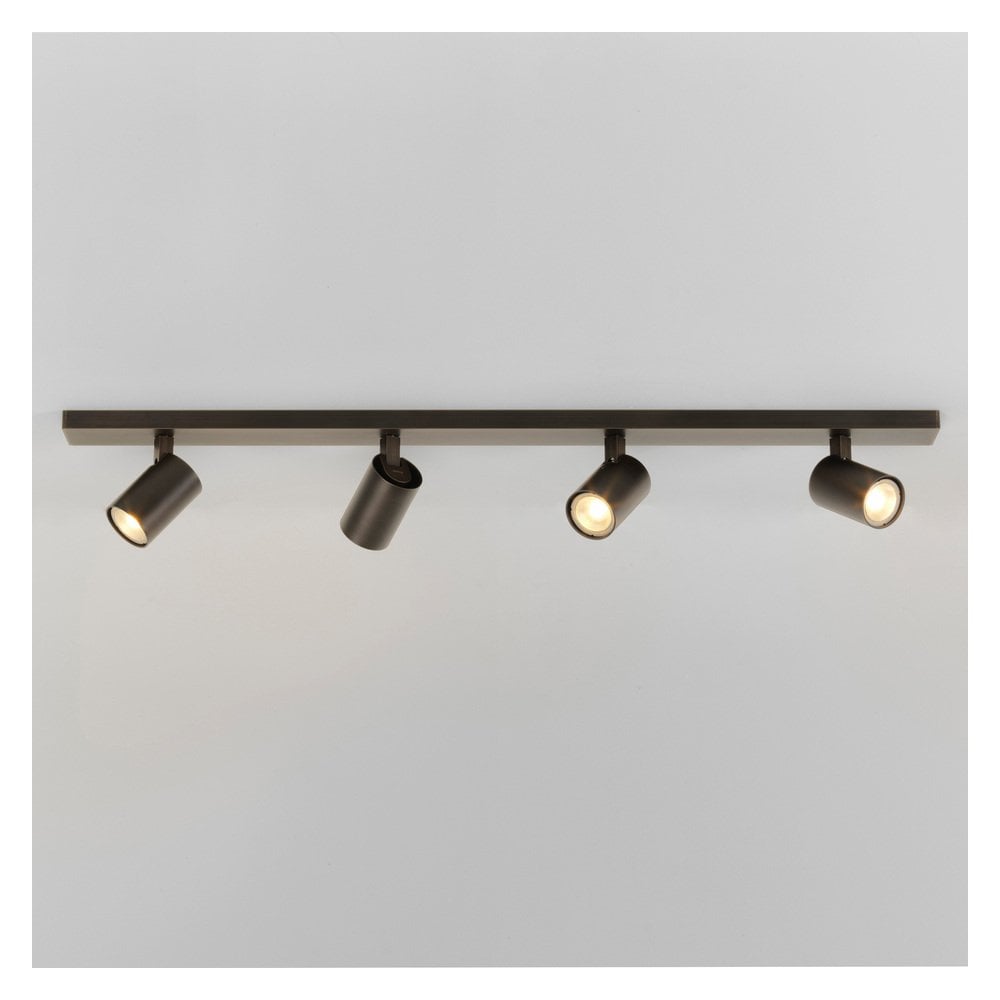 Ascoli Ceiling Bar Spotlight Fitting in Bronze Finish 1286134