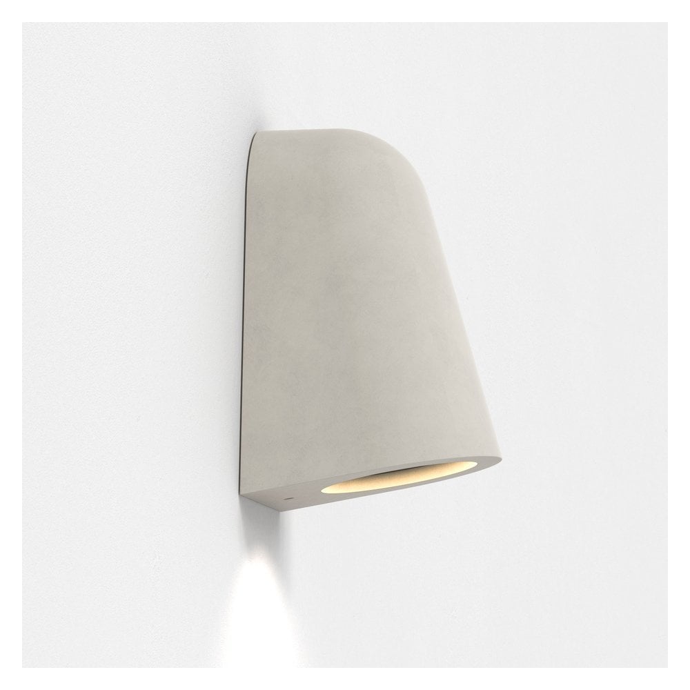 Mast Outdoor LED Wall Light In Matt Concrete Finish IP44 1317006