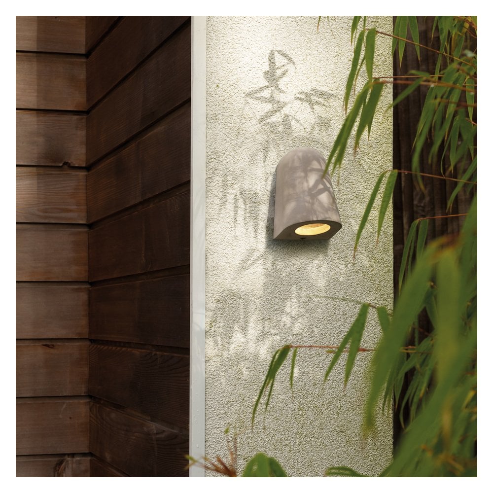 Mast Outdoor LED Wall Light In Matt Concrete Finish IP44 1317006