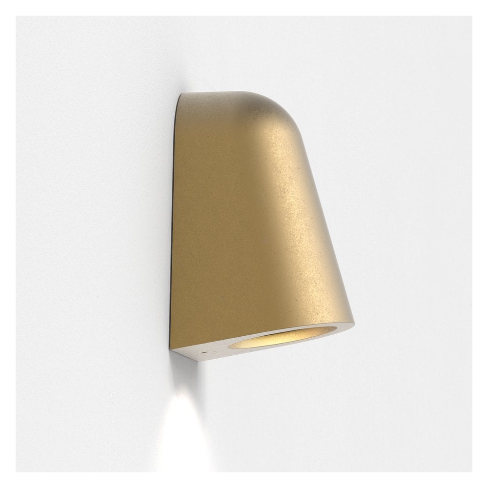 Mast Light Outdoor IP65 Wall Light In Antique Brass Finish 1317003