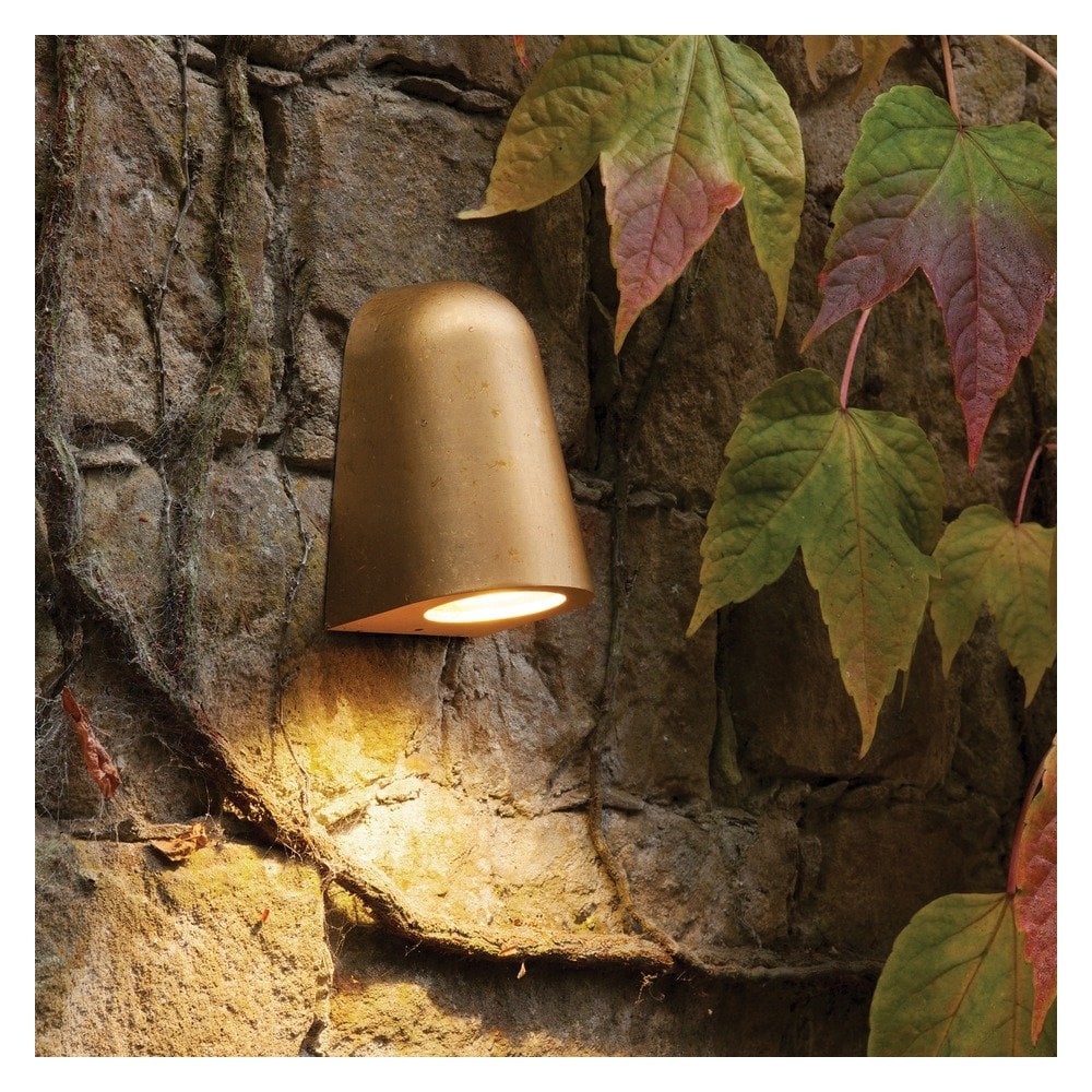 Mast Light Outdoor IP65 Wall Light In Antique Brass Finish 1317003