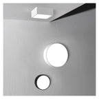Kea 150 Outdoor Round LED Flush Light In Black Finish 1391002
