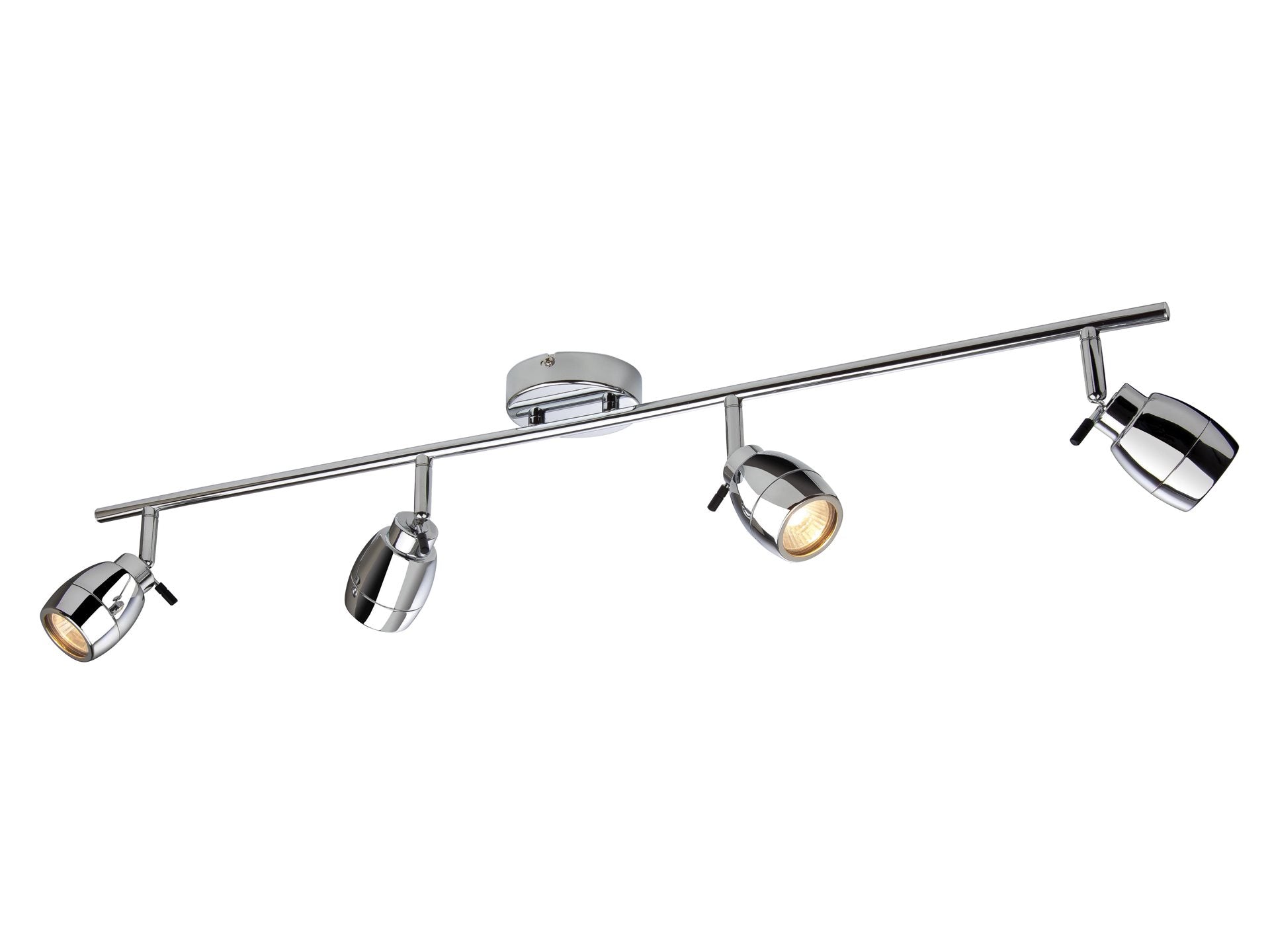 Marine Chrome 4 Way Bathroom Ceiling Spotlight