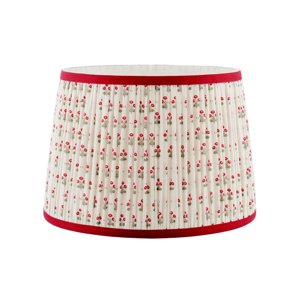 Laura Ashley Harthill Daisies Cream Cotton Tapered Drum Shade 30cm/12 inch LA3756742-Q