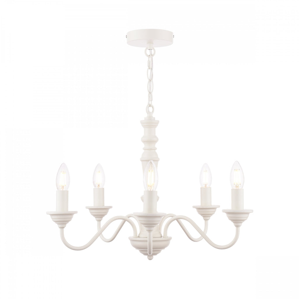 Tate Wooden Ceiling Pendant Light In Distressed White Finish LA3756058-Q