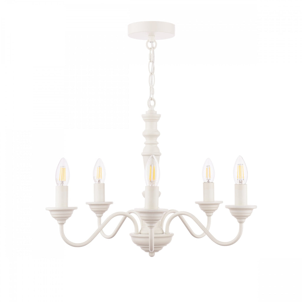 Tate Wooden Ceiling Pendant Light In Distressed White Finish LA3756058-Q