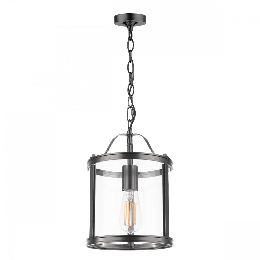Harrington Vintage Single Ceiling Lantern In Matt Black Finish LA3756314-Q