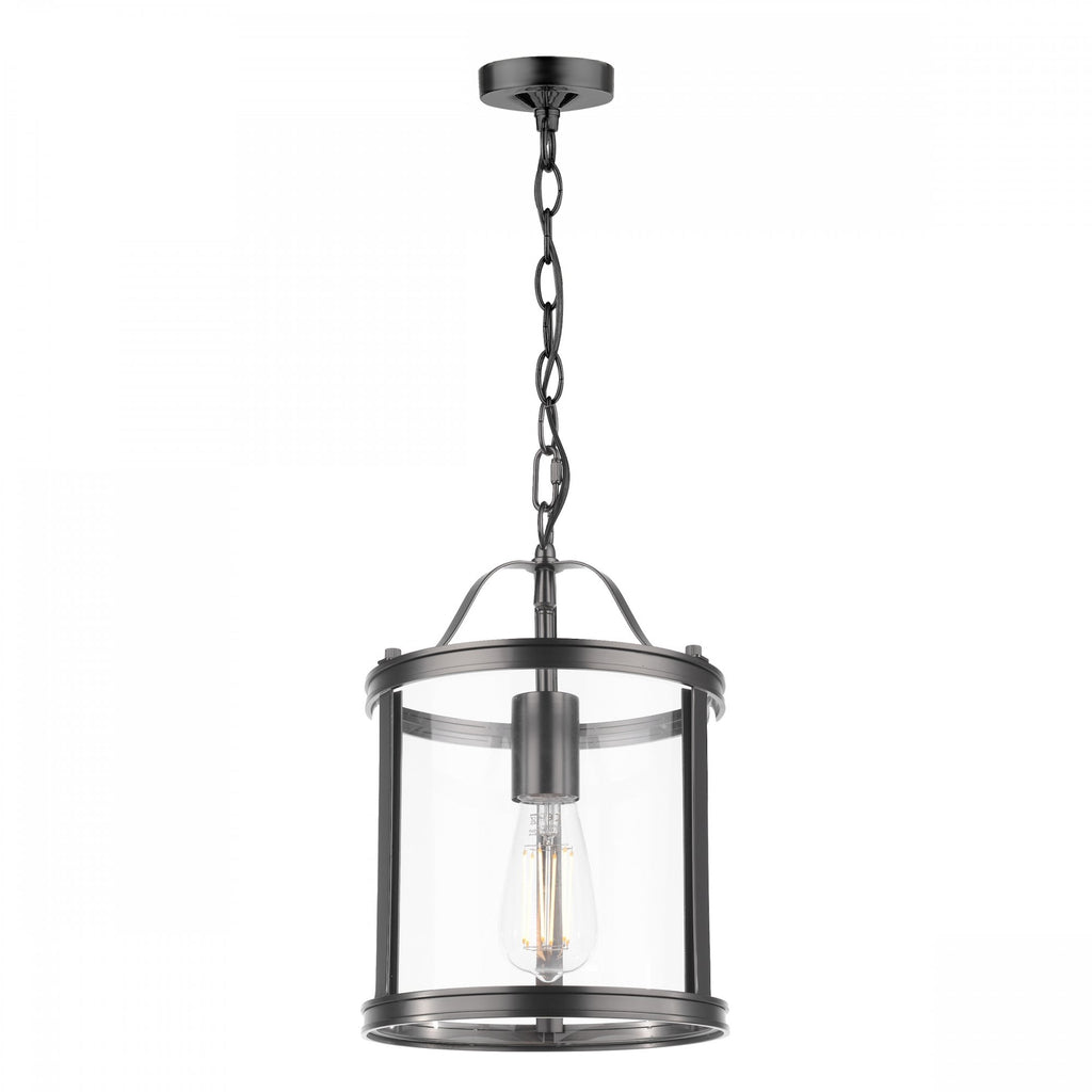 Harrington Vintage Single Ceiling Lantern In Matt Black Finish LA3756314-Q