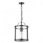 Harrington Vintage Single Ceiling Lantern In Matt Black Finish LA3756314-Q