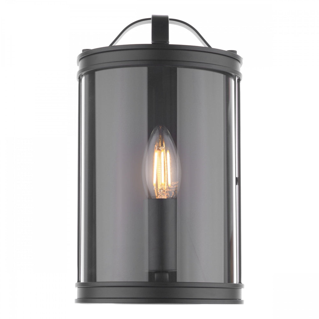 Harrington Vintage Single Wall Lantern In Matt Black Finish LA3756423-Q